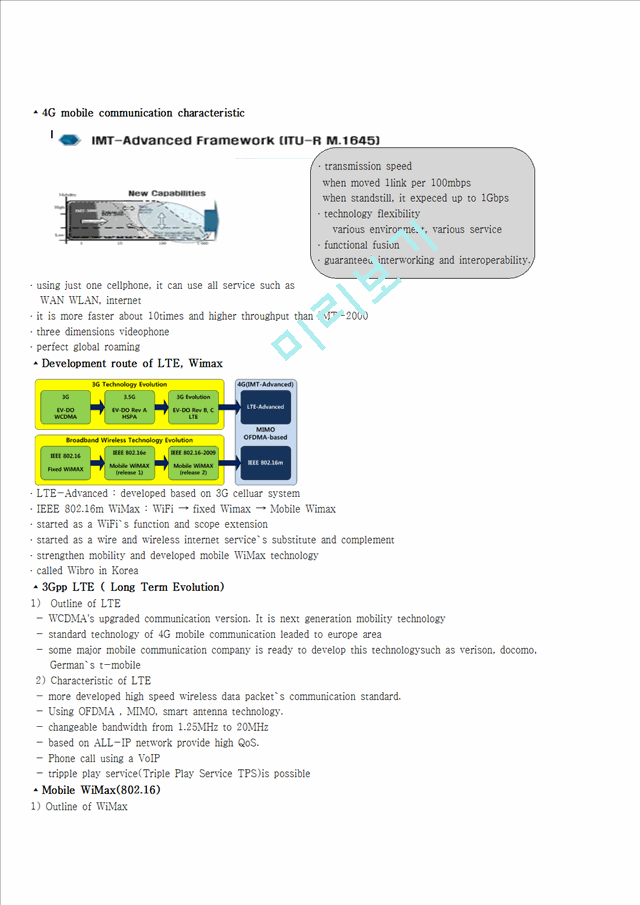 Beginning of the 4G-LTE & Wimax,4G,LTE,wimax   (4 )